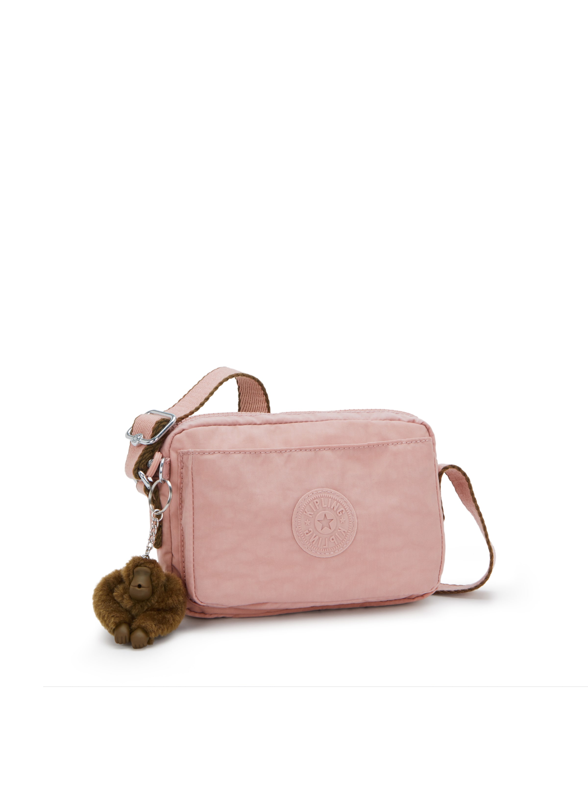 KIPLING - Mala de ombro 'Abanu' em rosa