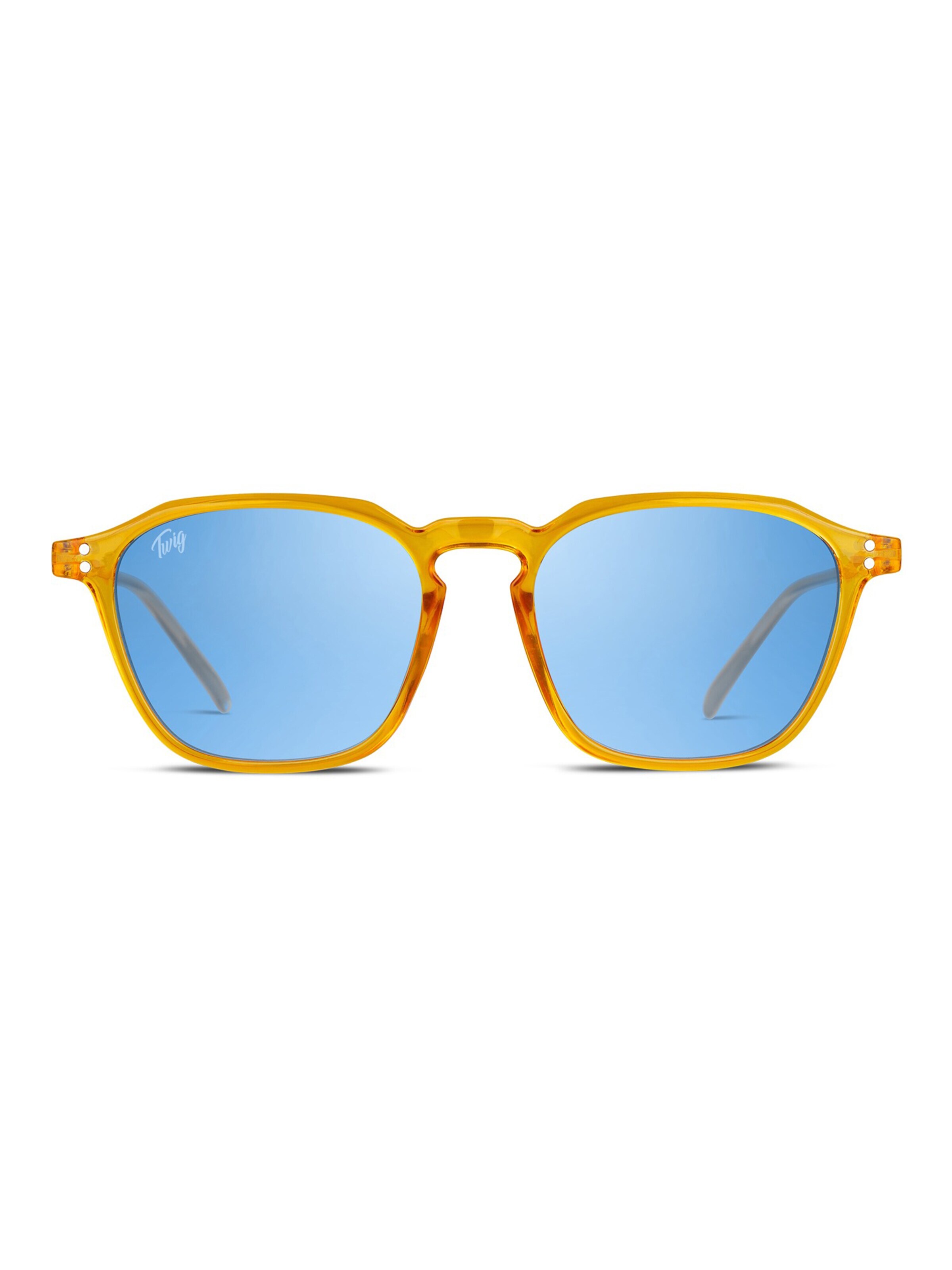 TWIG Concept Milano Okulary przeciwsłoneczne 'Updike' w kolorze pomarańczowy