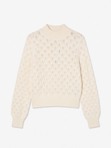 Pull-over VERO MODA en beige : devant