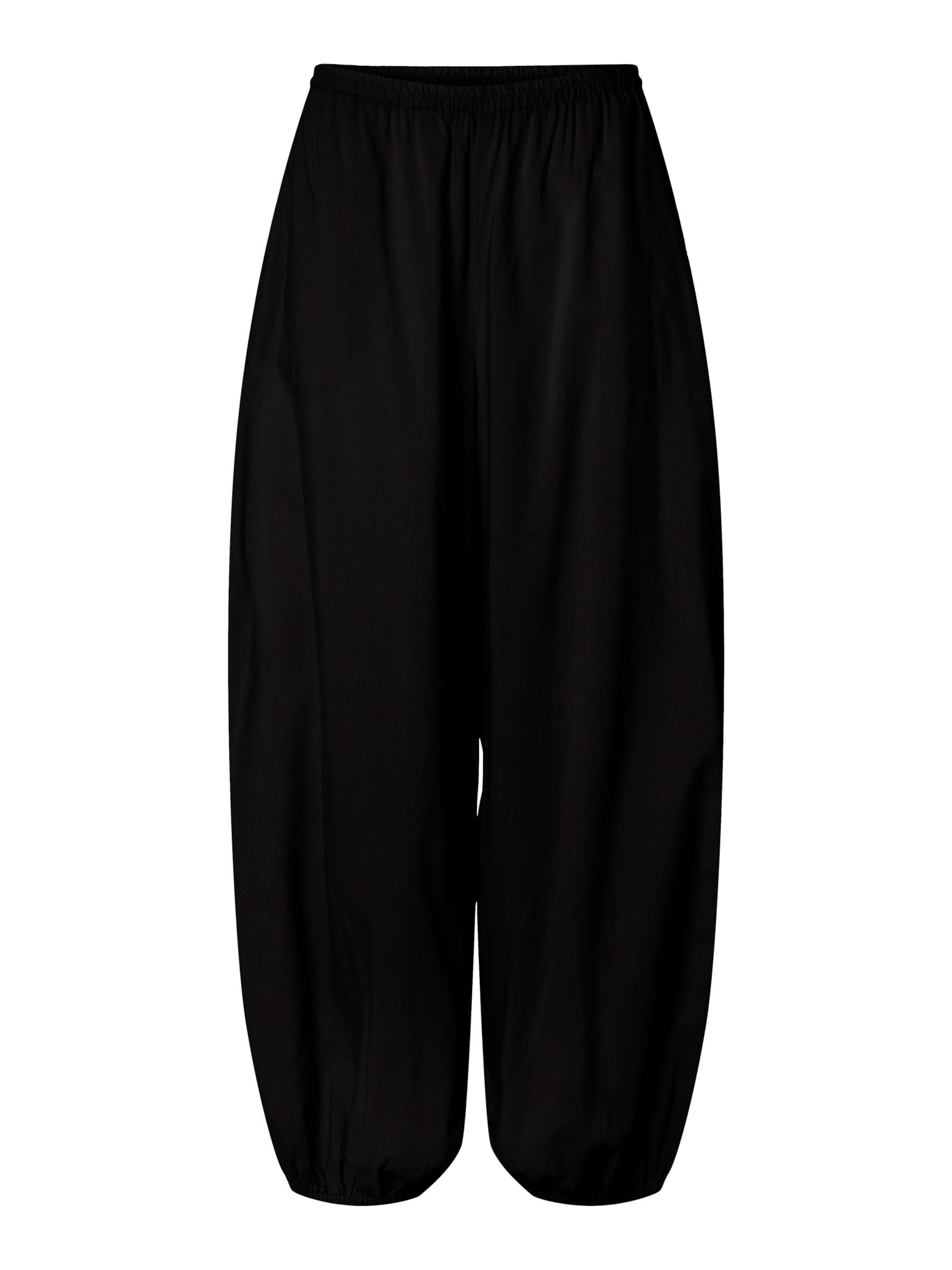 Pantalon 'PCSmilla' PIECES en noir : devant