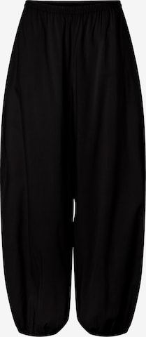 Pantaloni 'PCSmilla' di PIECES in nero: frontale