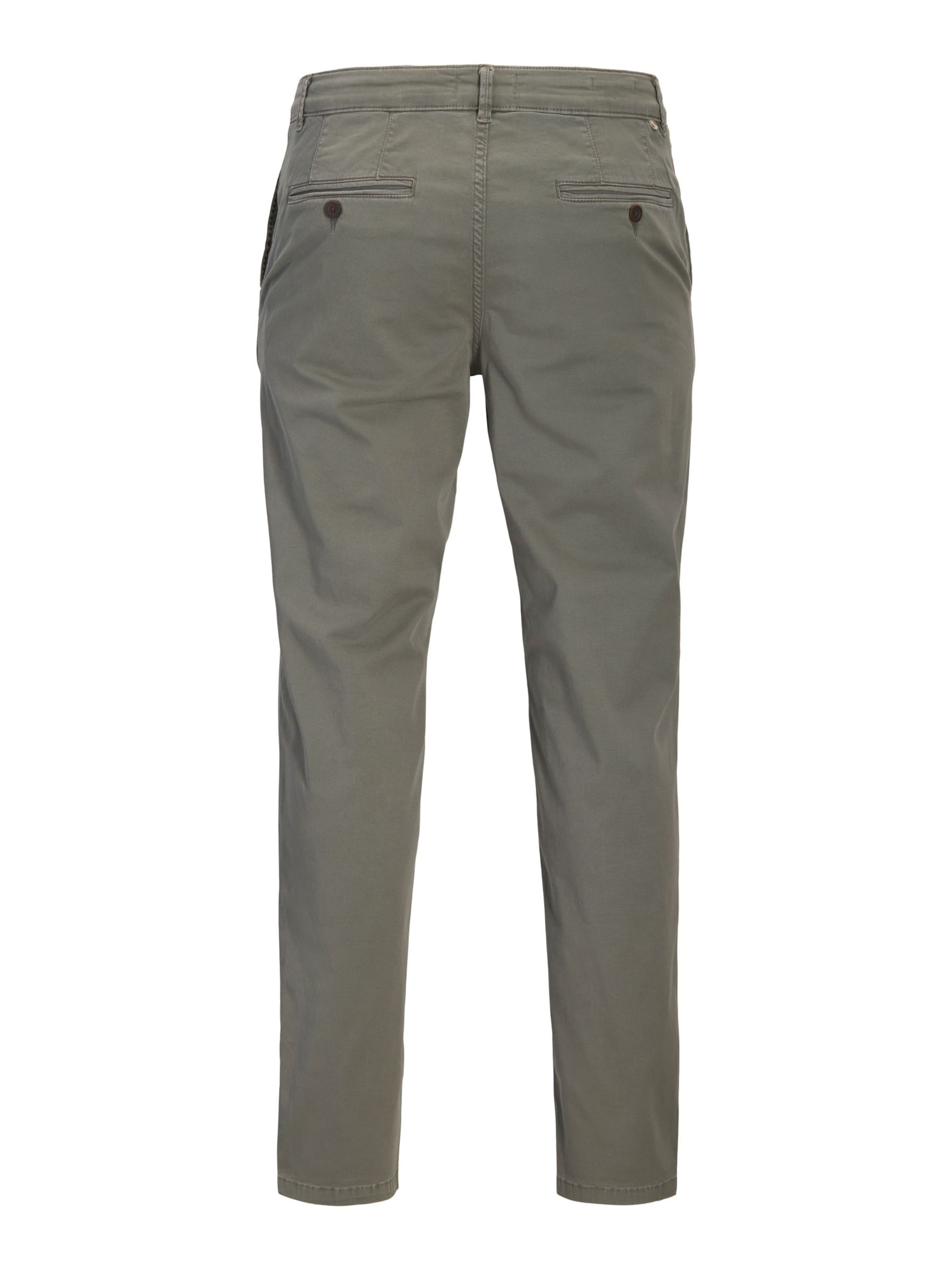 Regular Pantalon chino 'JPSTOllie' JACK & JONES en vert