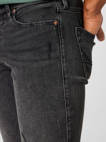 Coupe slim Jean HOLLISTER en noir