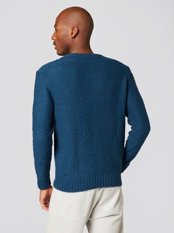 ABOUT YOU x Alvaro Soler Pullover 'Georg' in Blau