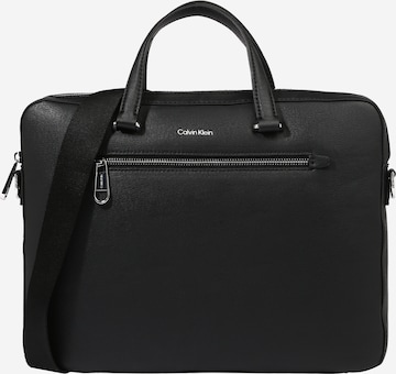 Calvin Klein Taška na notebook - Čierna: predná strana