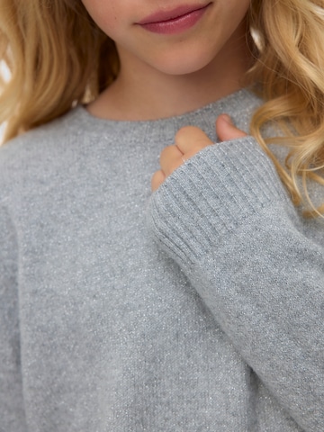 Pull-over 'VMDoffyshine' Vero Moda Girl en gris