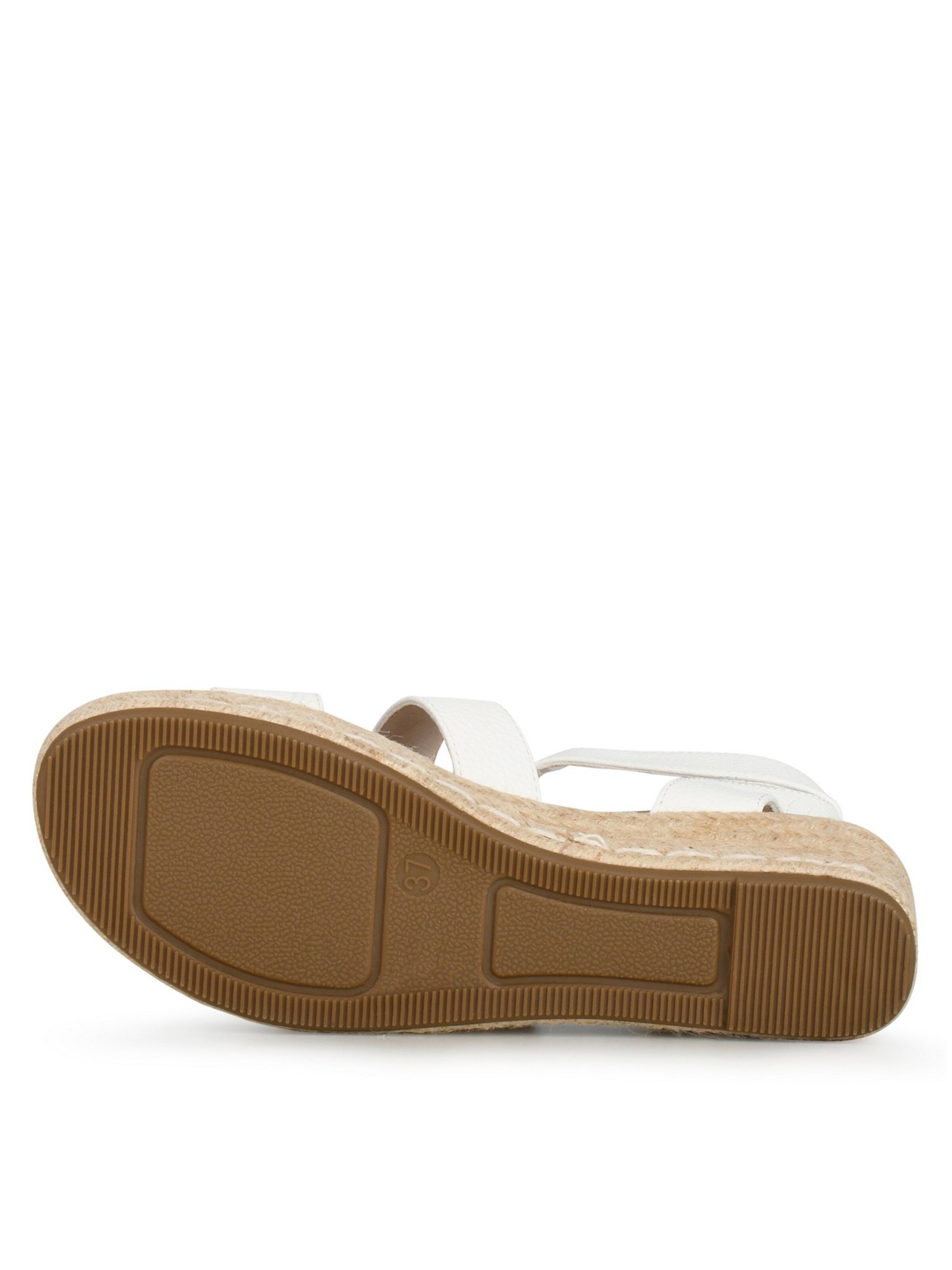 POSH by Poelman Sandalen met riem 'JUNE' in Wit