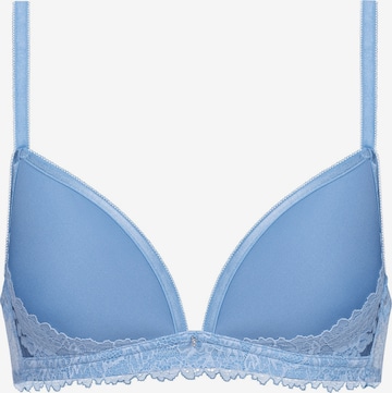 Soutien-gorge Mey en bleu : devant