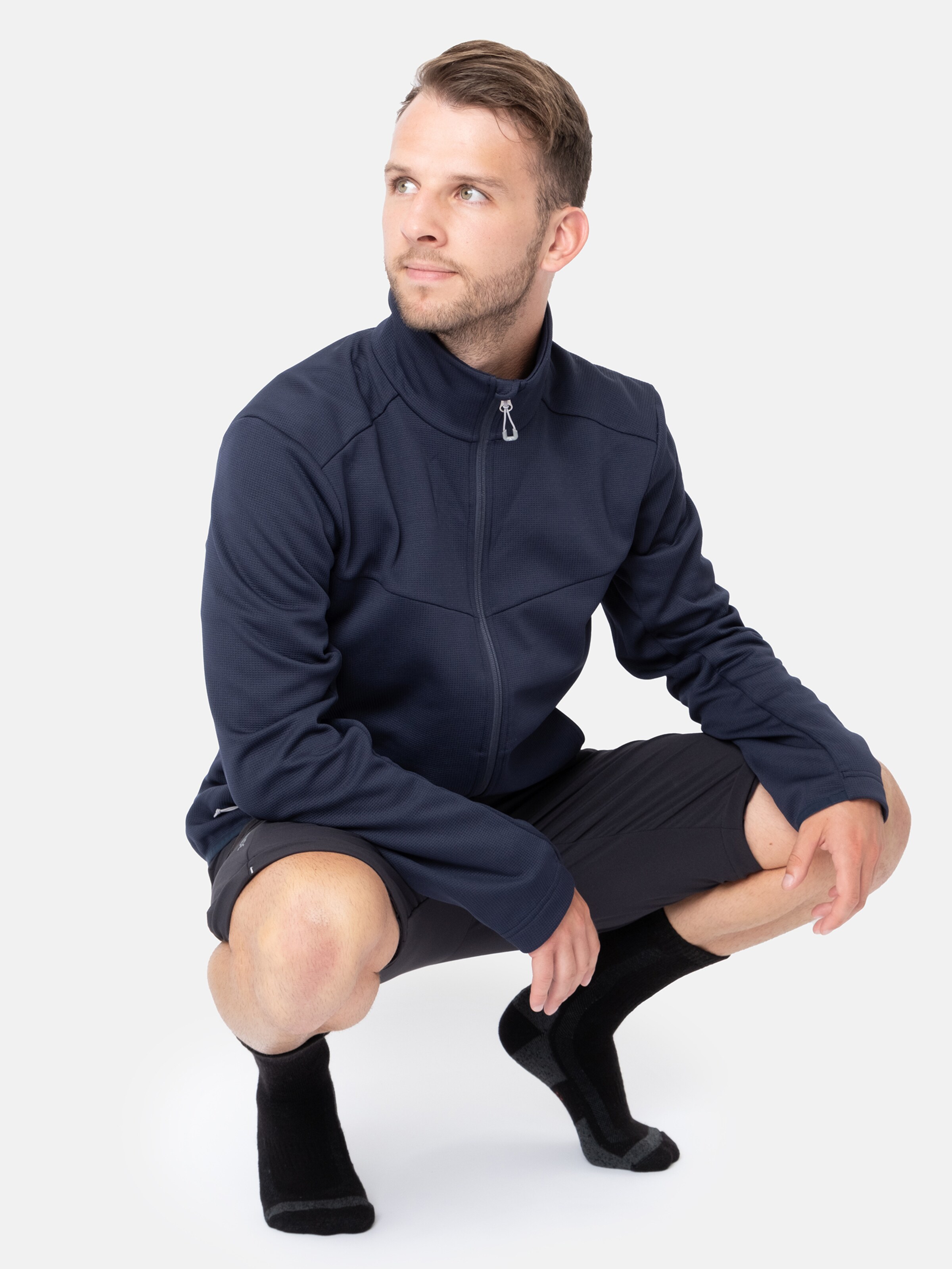 Occulto Sokken 'Erik' in Zwart: voorkant