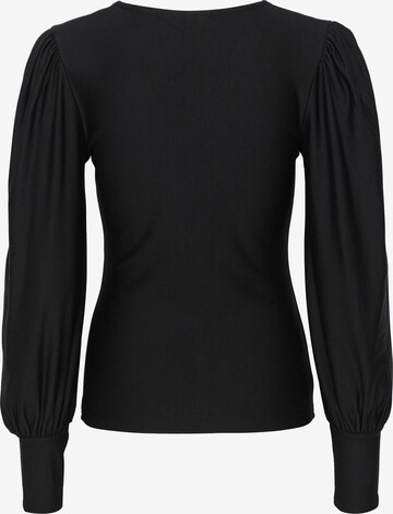 Gestuz Shirt 'Rifa' in Schwarz