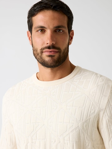 GUESS Sweater 'KEDAR' in Yellow