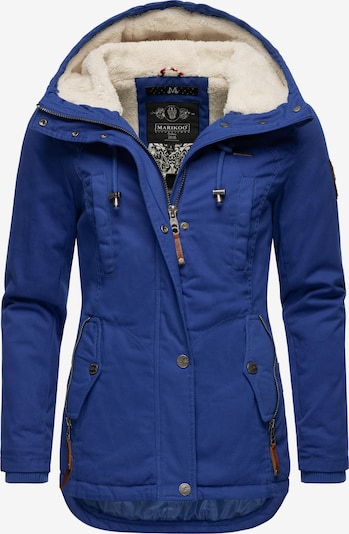 MARIKOO Winterjacke 'Bikoo' in blau / braun, Produktansicht