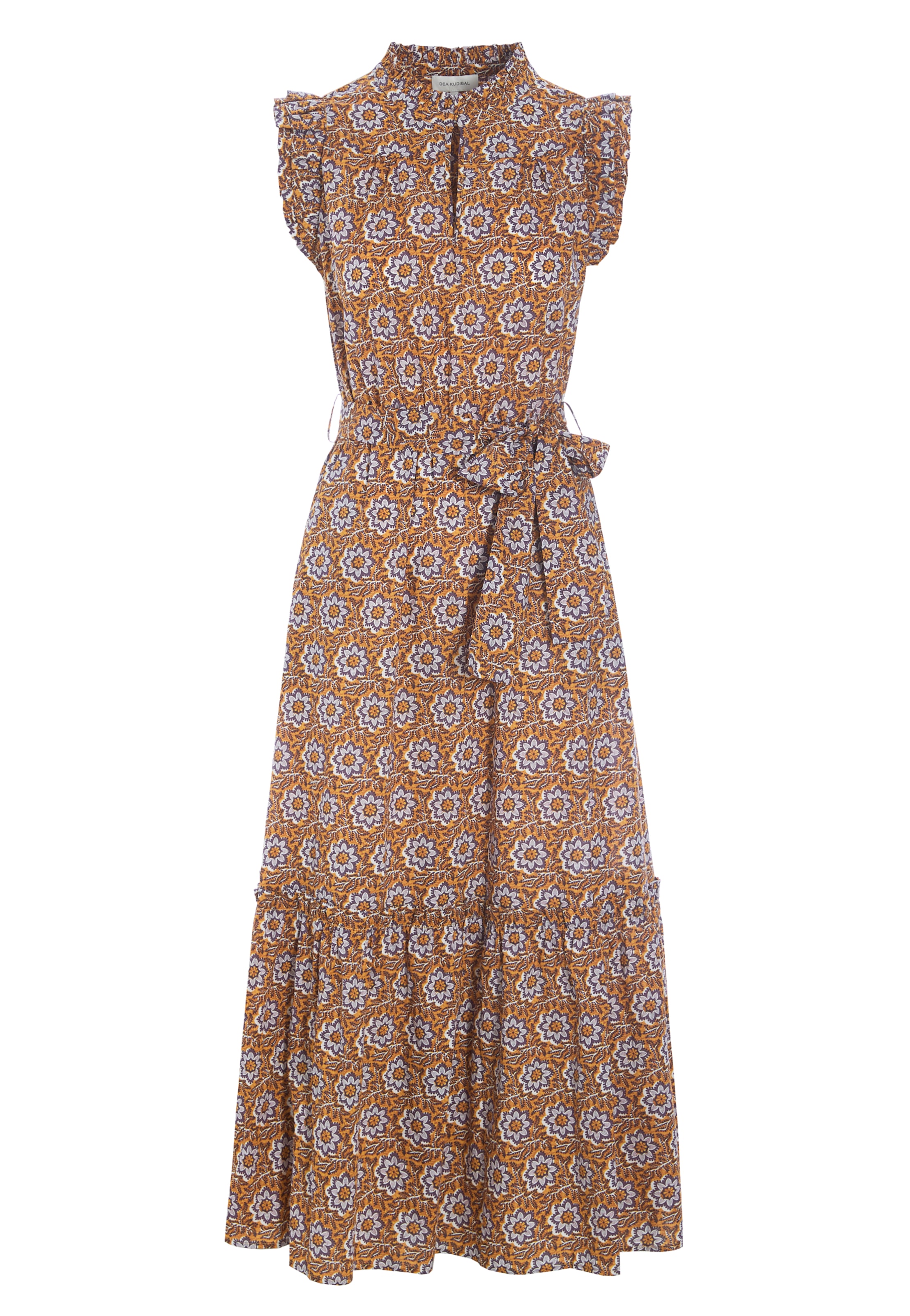 Dea Kudibal Klänning 'Rayadea' i brun: framsida