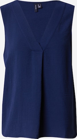 VERO MODA Top 'ALVA GITTE' in Blauw: voorkant