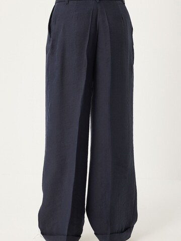 Loosefit Pantalon à pince Happiness İstanbul en bleu