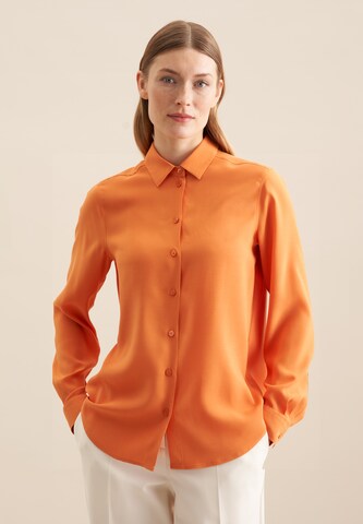 Chemisier SEIDENSTICKER en orange : devant