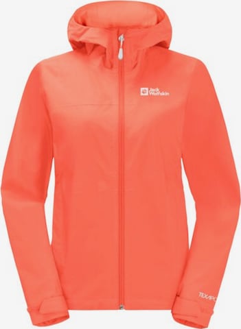 JACK WOLFSKIN Outdoor Jacket in Orange: front