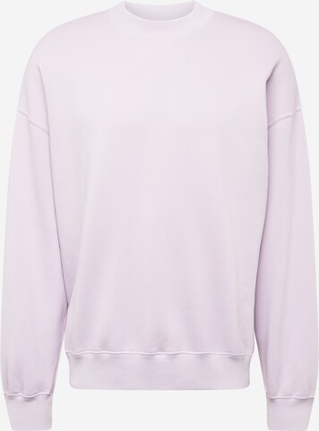 Abercrombie & Fitch Sweatshirt 'ESSENTIAL' in Purple: front