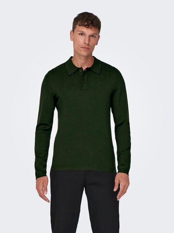 Only & Sons Pullover 'WYLER' in Grün: predná strana