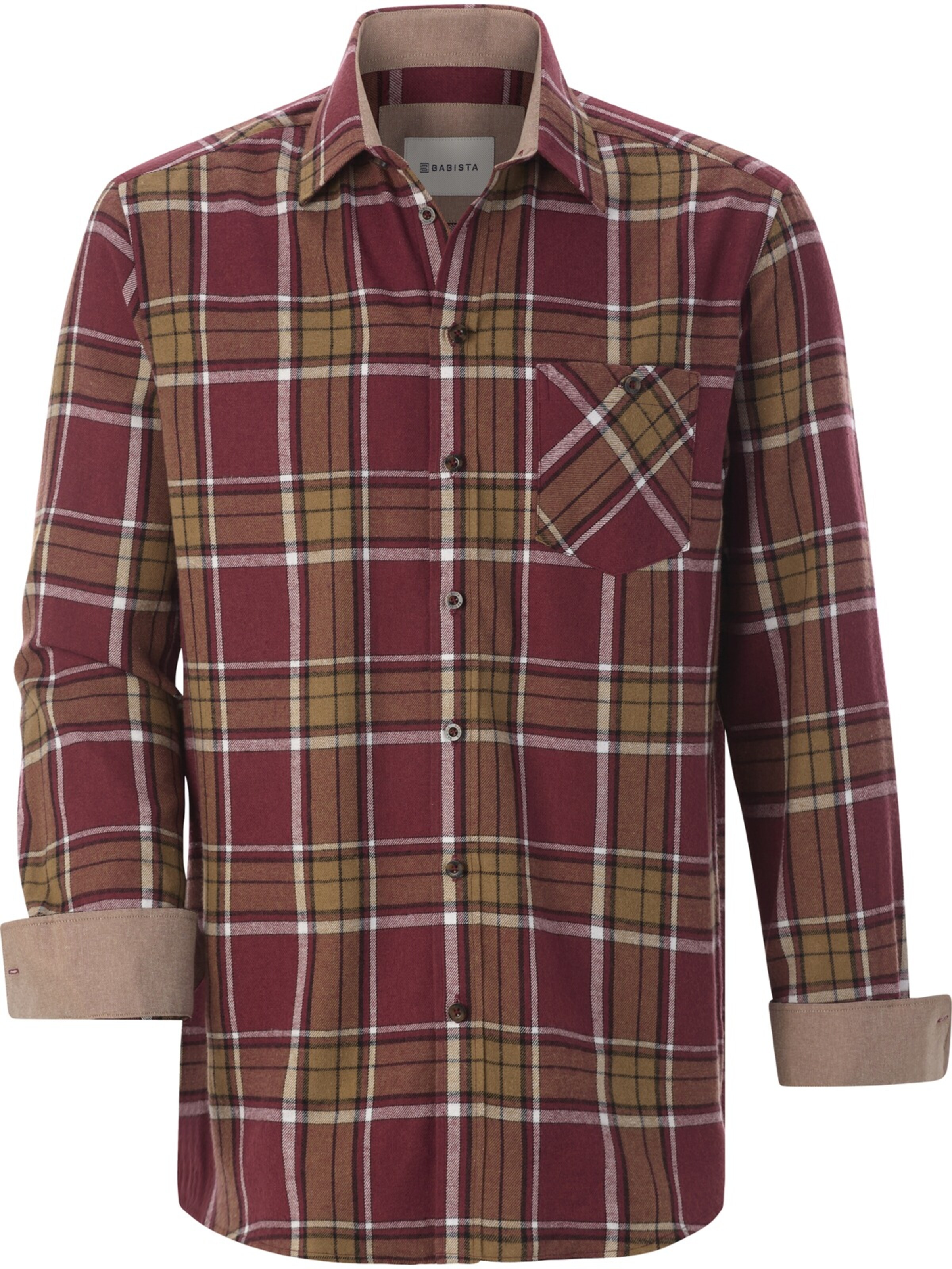 BABISTA Button Up Shirt 'Saltinora' in Red: front