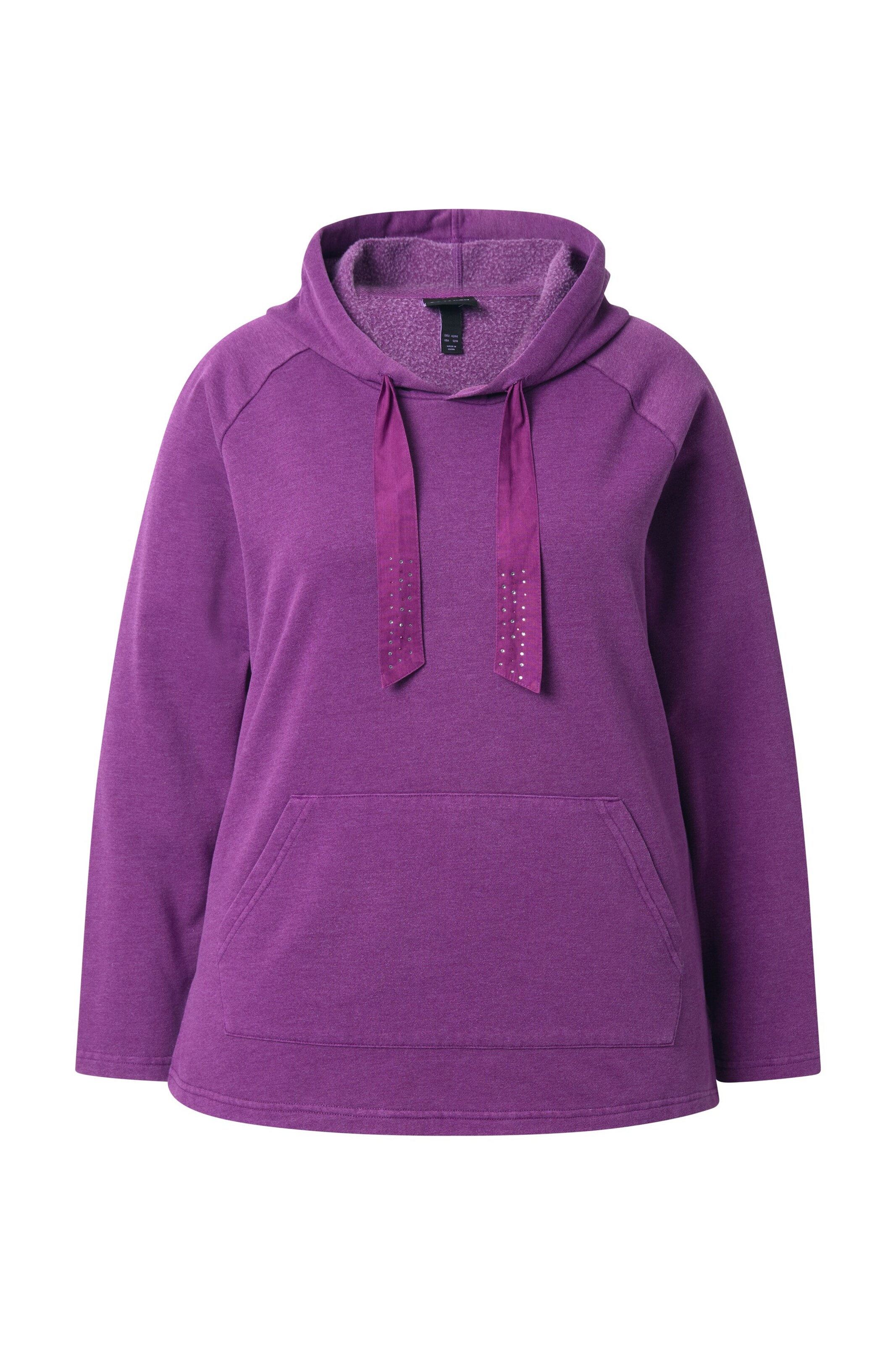 Ulla Popken Sweatshirt in Lila: voorkant