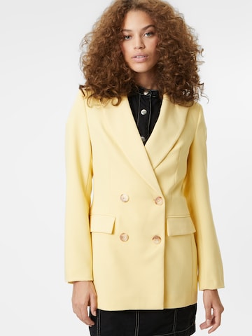 Blazer Warehouse en jaune : devant