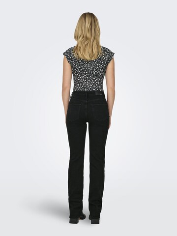 ONLY Flared Jeans in Schwarz