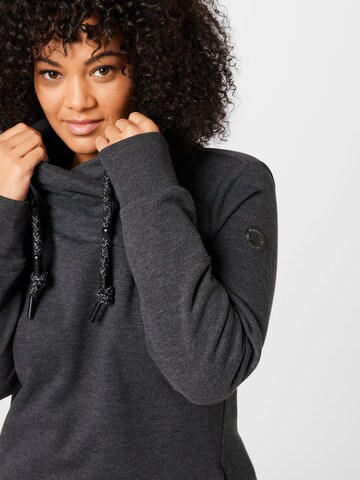 Ragwear Plus Sweatshirt 'NESKA' in Black