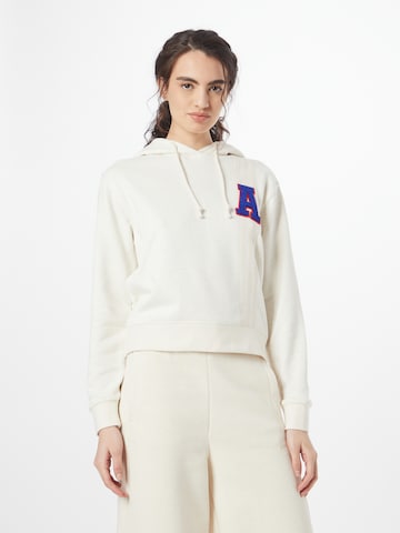 ADIDAS ORIGINALS Sweatshirt 'Small Logo' in Wit: voorkant