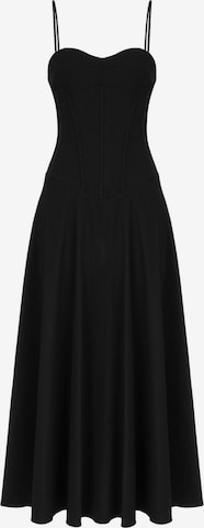 NOCTURNE Kleid in Schwarz: predná strana