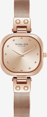 Victoria Hyde Analog Watch 'Rock' in Gold: front