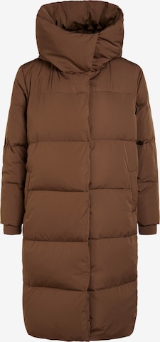 OBJECT Winter Coat in Brown: front