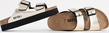 Bayton - Zapatos abiertos 'Japet' en oro