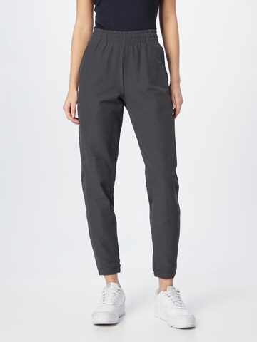 Regular Pantalon de sport 'Terrain' UNDER ARMOUR en gris : devant