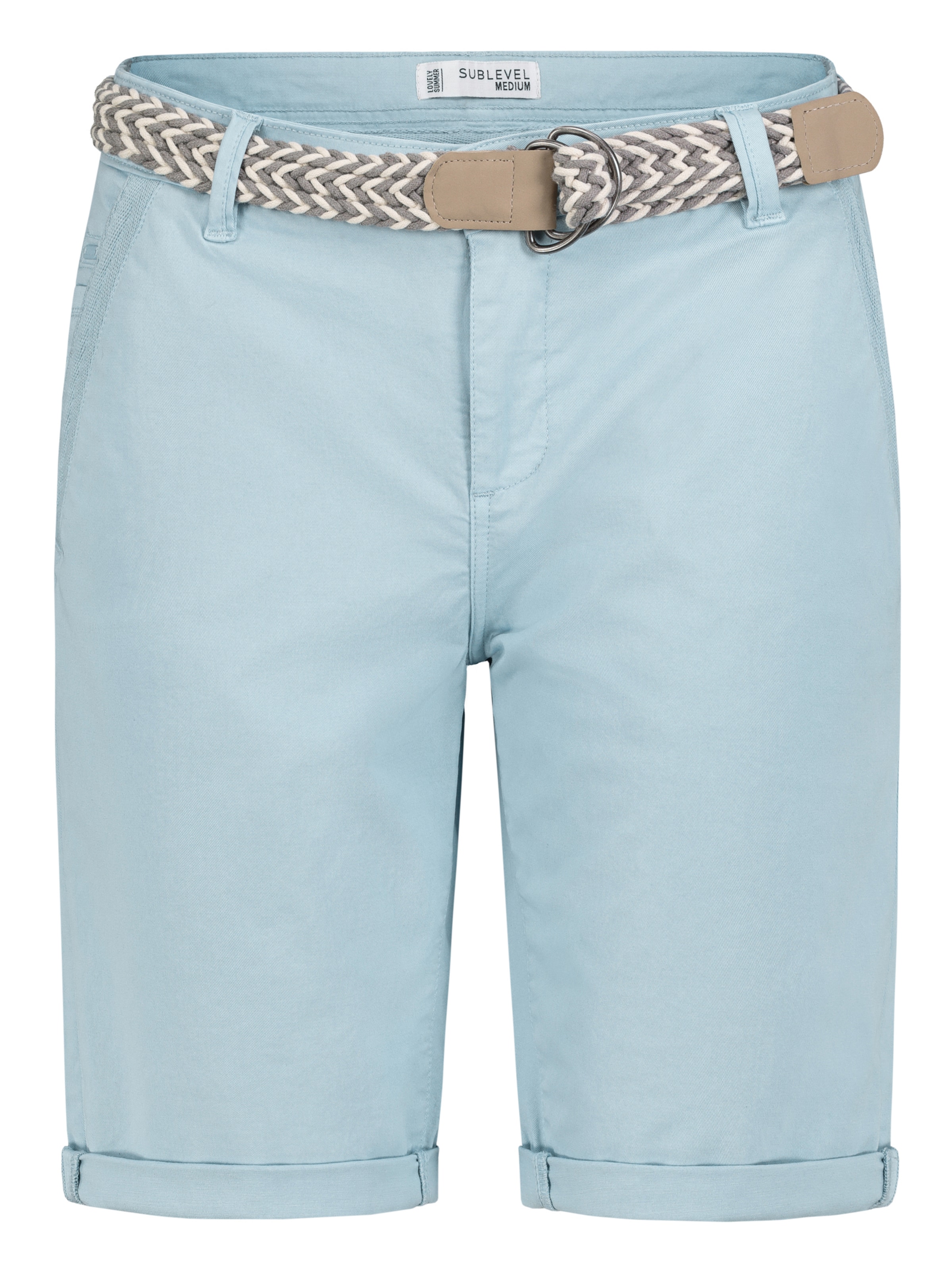 Sublevel Chino trousers in Blue: front