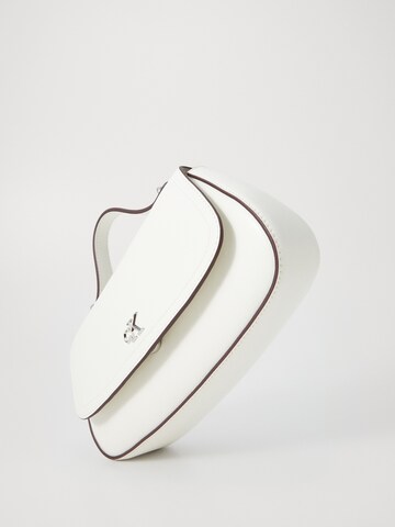 Calvin Klein Дамска чанта в бяло: отстрани