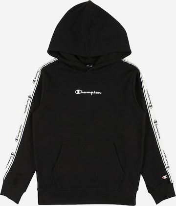 Champion Authentic Athletic Apparel Sweatshirt in Black: front