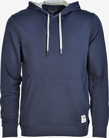 TOP GUN Sweatshirt in Blauw: voorkant
