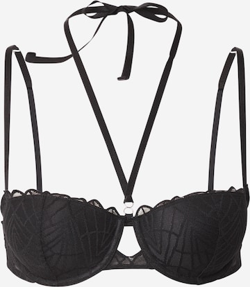 TRIUMPH Balconette Rintaliivi 'That Night In Vegas' värissä musta: etupuoli