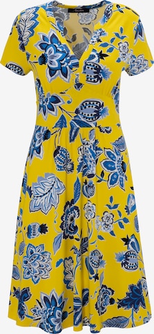 Aniston CASUAL Summer Dress in Yellow: front