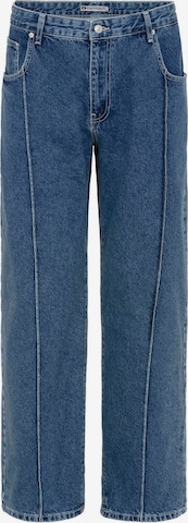 zils Dandalo Baggy Džinsi: no priekšpuses