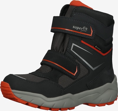 SUPERFIT Bottes en gris / gris foncé / orange, Vue avec produit