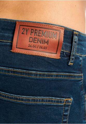 2Y Premium Skinny Jeans in Blauw