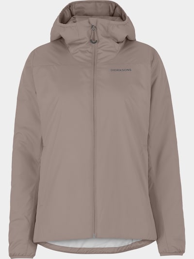Didriksons Outdoorjacke 'Karix' in XS in taupe, Produktansicht