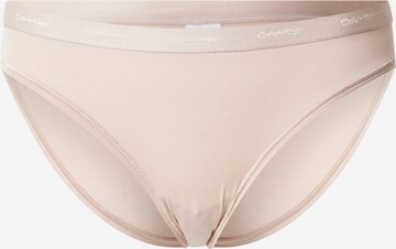 Calvin Klein Underwear Трусы-слипы в Бежевый: спереди