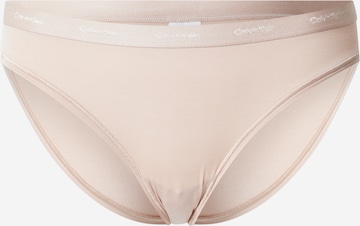 Calvin Klein Underwear - Cueca em bege: frente