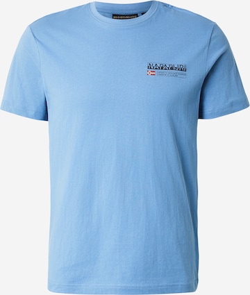 NAPAPIJRI - Camiseta 'S-KASBA' en azul: frente