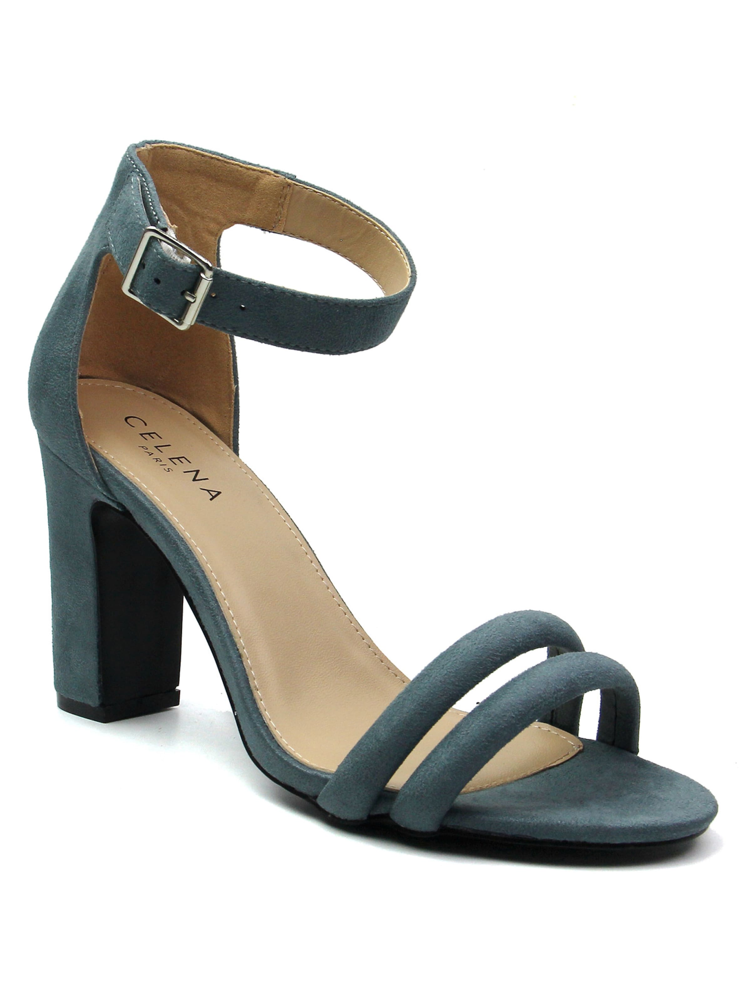 mėlyna Celena Basutės su dirželiais 'Chelsie'