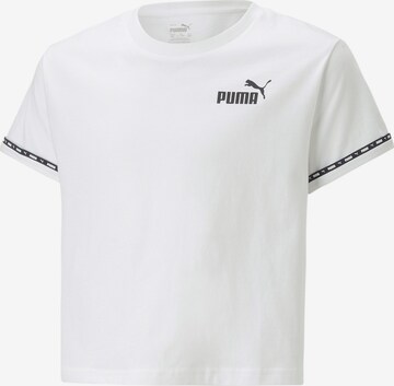 PUMA Functioneel shirt 'Power' in Wit: voorkant
