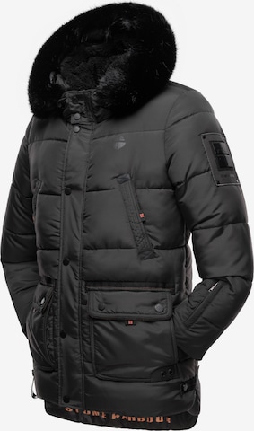 STONE HARBOUR Zimska jakna 'Mironoo' | črna barva